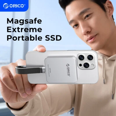 ORICO 1TB Magnetic External SSD 2000MB/s Portable SSD for iPhone 16 15 4K ProRes - Image 1 of 4