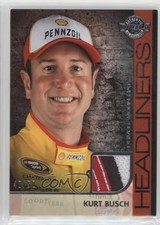 2011 Wheels Main Event Headliners Silver /99 Kurt Busch #HL-KUB