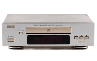 Denon DCD-F100 CD Player champagner / Toslink / gewartet 1 Jahr Garantie [2] - Bild 1 von 4
