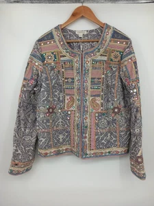 BNWT Monsoon Multi Embroidered Jacket UK 18 - Picture 1 of 14