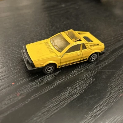 Vintage Majorette Lancia Monte Carlo Yellow 1/50 - # 285 Made In France - Image 1 of 4