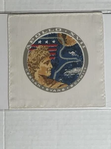 NASA Apollo 17 Hemmed Beta Cloth Patch 5x5” - Picture 1 of 5