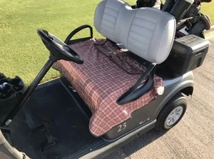 Golf Cart Seat Cover - portable & reversable based on weather /machine washable - Picture 1 of 7