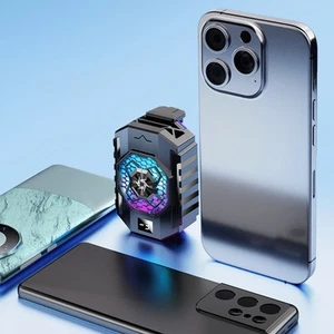 Refroidisseur Téléphone Gaming avec Réglages RGB et Vitesse Réglables pour P - Photo 1 sur 13