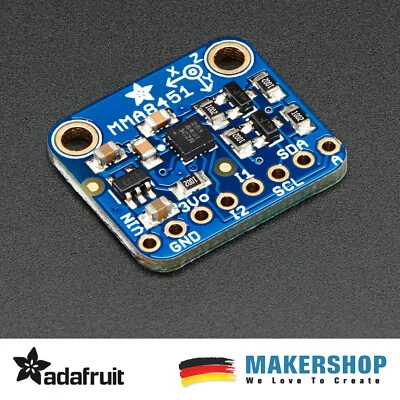 Adafruit Triple-Axis Accelerometer Beschleunigungssensor Arduino 14-bit MMA84... - Bild 1 von 3