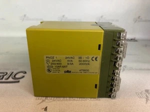 PILZ PNOZ1 475600 24VAC SAFETY RELAY - Picture 1 of 3