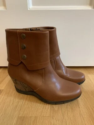 НОВЫЙ SANITA MADDOX КОНЬЯК КОЖИ MID БОТИНКИ ЖЕНЩИН 6 36 Dansko - Изображение 1 из 4
