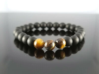 ¡Nuevo! Pulsera de cuentas de cristal de chakra piedra natural energía curativa meditación yoga Foto 1 de 4