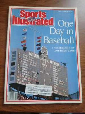 Sports Illustrated July 6, 1987 One Day in Baseball Chicago Cubs  - Image 1 of 3