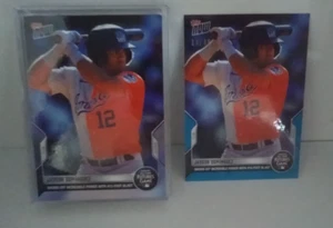 Lot Of 21 2022 MLB TOPPS NOW 549 JASSON DOMINGUEZ Rookie Card XRC BLUE PARALLEL - Picture 1 of 3