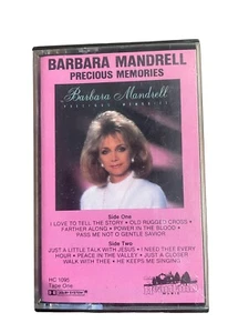 BARBARA MANDRELL Precious Memories CASSETTE Tape 1990 Christian Gospel - Imagen 1 de 4