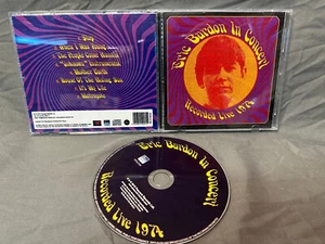 Eric Burdon In Concert 1974 CDR Live Rhythm & Blues Rock Peacock Records - Picture 1 of 1