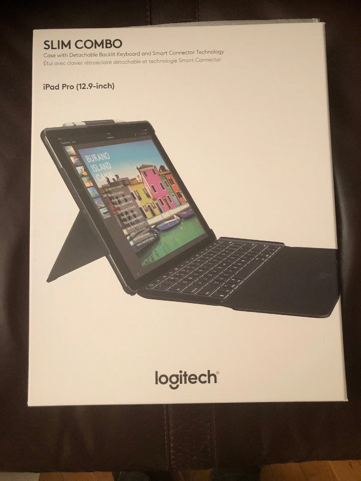Empty Box for Logitech iPad Pro(12.9-Inch) Slim Combo,New , Box Only. - Image 1 of 4
