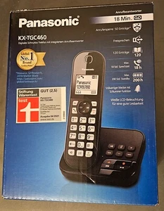 Panasonic KX-TGC460, digitales Schnurlos-Telefon mit integriertem AB - Bild 1 von 4