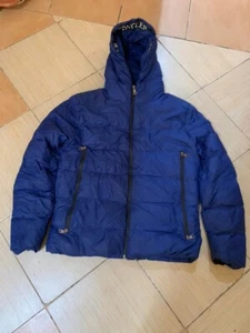 Moncler Blue down Jacket Size M,Made in Italy - Picture 1 of 16