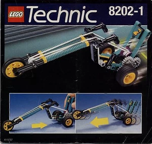 Lego Technic # 8202 Bungee Chopper (2 cuadernos) - instrucciones de construcción (¡sin piedras!) - Imagen 1 de 1