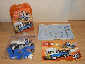 LEGO Creator 4838 MINI VEHICLES Car Transporter Off Road Tow Truck