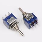 100 x Blue 3P Toggle Switch Double Pole Double Throw ON-OFF-ON Guitar Amplifier