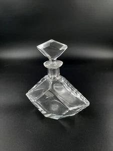 Josephinenhütte Bottle Carafe – Hand Cut Art Deco With Stoppers Unicum - Picture 1 of 6