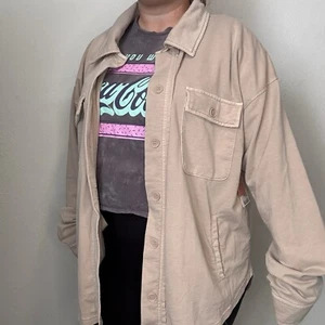 Chaqueta Arula Mujer Botones Otoño Beige Neutro Talla 1X NUEVA NUEVA CON ETIQUETAS Bolsillos - Imagen 1 de 8