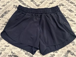 LULULEMON Athletica Women’s Tracker Navy Blue Shorts *Size 8* - Picture 1 of 10