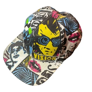 Vintage Vision Street Wear Snap Back Psycho Stick Mütze All Over Print - Bild 1 von 17