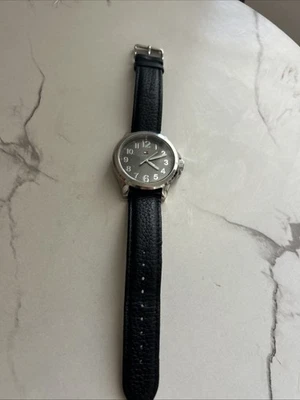 Reloj Tommy Hilfiger 1791150 para hombre esfera gris correa de cuero negro Foto 1 de 4