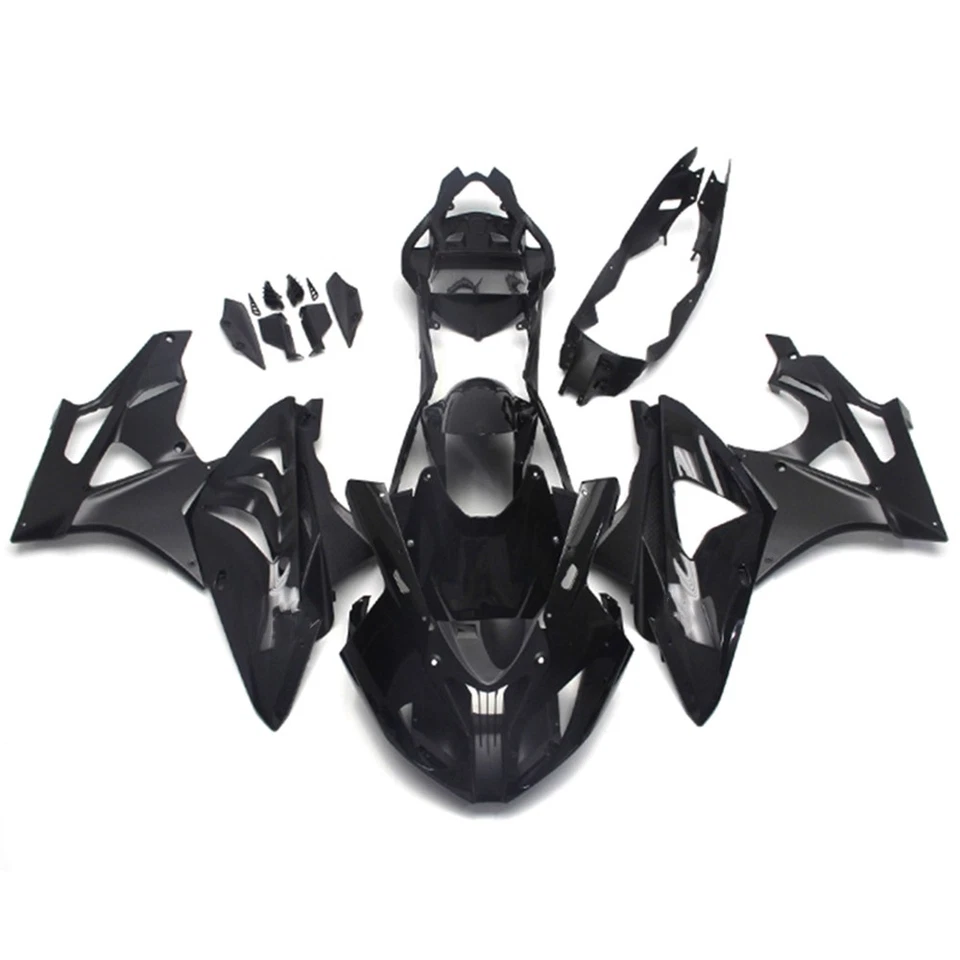 Kit de carenado negro para BMW S1000RR 2011 2012 2013 2014 carrocería de inyección de plástico Foto 1 de 4