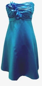 Mary’s Bridal Dress Wedding & Formal Occasion Deep Turquoise Empire Waist 4 - Picture 1 of 8