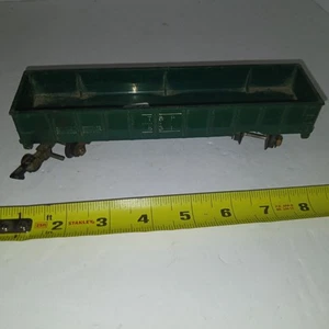 Vintage American  Flyer O Gauge Green Box Car Model Train Car - Picture 1 of 4