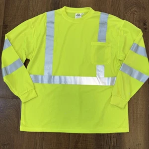 Camisa Cordova Cor-Brite Para Hombre 2XL Alta Visibilidad Reflectante Manga Larga Trabajo - Imagen 1 de 9