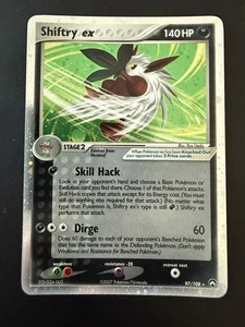 2007 Shiftry ex 97/108 Power Keepers Holo Ultra Rare Near Mint Pokémon TCG Card - Picture 1 of 18