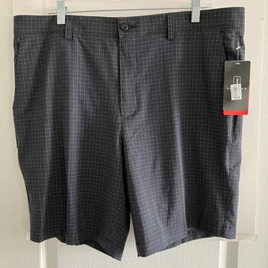 PGA Tour Herren Golfshorts Gr. 38 schwarz/grau kariert Fronttaschen Stretchbund - Bild 1 von 13