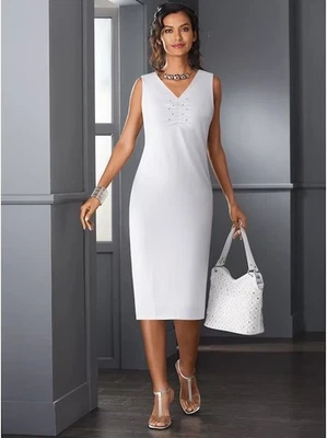 Size L Midnight Velvet BLUE IN COLOR Formal Wedding Church Studded Quincie Dress - Image 1 of 4