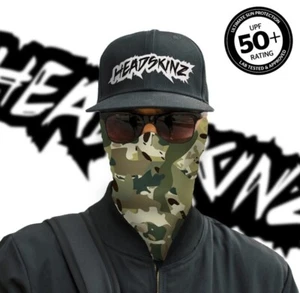UPF50+ FACE MASK / BANDANA - MULTICAM CAMO - (Motorbike, Fishing, Camping) - Picture 1 of 4