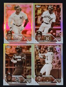 2023 Topps Chrome SEPIA REFRACTORS with Rookies You Pick the Card