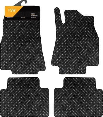 Fits Mercedes B Class 2005-2011 Tailored 5MM Rubber Heavy Duty Car Floor Mats - Image 1 of 4