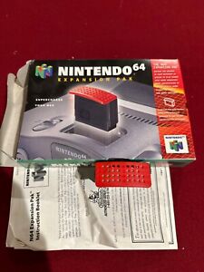 Nintendo 64 Expansion Pak With Box & Manual