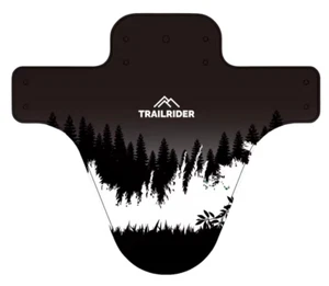 Mudguard Trailrider Black&White MTB Schutzblech Vorne/Hinten Universell - Bild 1 von 1