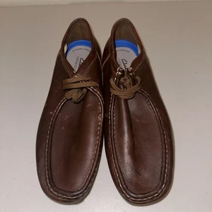 Clarks Herren Shacre II elegante Schuhe braun Halbschuhe gewalkt Größe 13M - Bild 1 von 7
