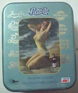1995 Pepsi Series 2 Trading Cards Sealed Tin With 36 Sealed Packs - Picture 1 of 3
