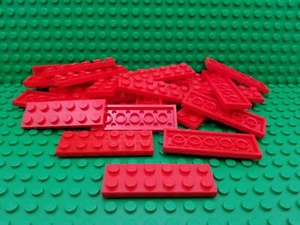 ** LOTE 25 CT ** Lego NUEVO rojo 2 x 6 piezas de placa Lote de 25 - Imagen 1 de 1
