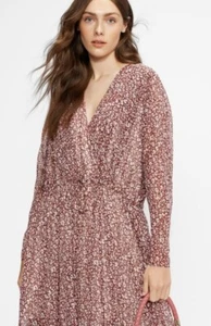 Ted Baker MIDI dress size 3 12 UK batwing sleeve Boho NEW with tags was 195£ - Picture 1 of 7