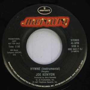 Country Green Vinyl Nm! 45 Joe Kenyon - Hymne (Instrumental) / Hymne (Instrument - Picture 1 of 2