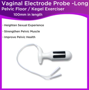 Vaginal Electrode Probe Pelvic Floor Exerciser Incontinence Therapy Kegel Small - Picture 1 of 8
