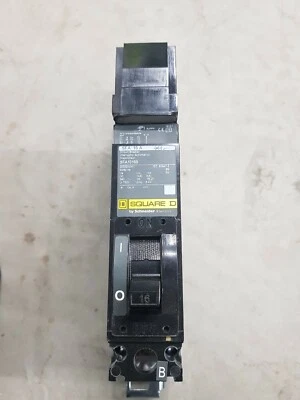 Square D MCCB 16 Amp Single Pole 16A SFA Range I-Line SFA1016B - Image 1 of 4