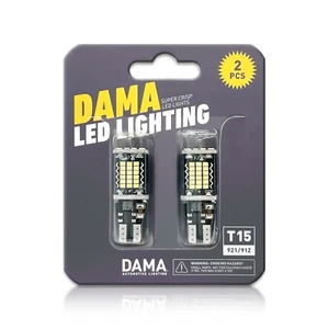 921 T15 Dama Eco 6000K Super Blanco 48 Chips LED Bombillas para Respaldo Inverso 2 Bombillas - Imagen 1 de 7