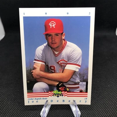 1992 Classic Best Joe DeBerry #46 Cedar Rapids Reds Baseball Card - Image 1 of 2