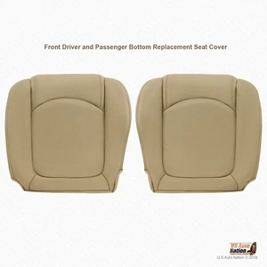 2009 - 2012 Chevy Traverse Driver & Passenger Bottoms Genuine Leather Cover Tan - Bild 1 von 7