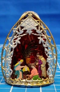 Vintage Very Rare, In America, Mini Nativity Swiss Made 42340 - Picture 1 of 7